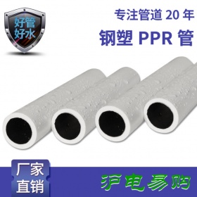 钢塑管ppr钢塑不锈钢PPR钢塑复合管20/25/32/40/50冷热水管暖气管